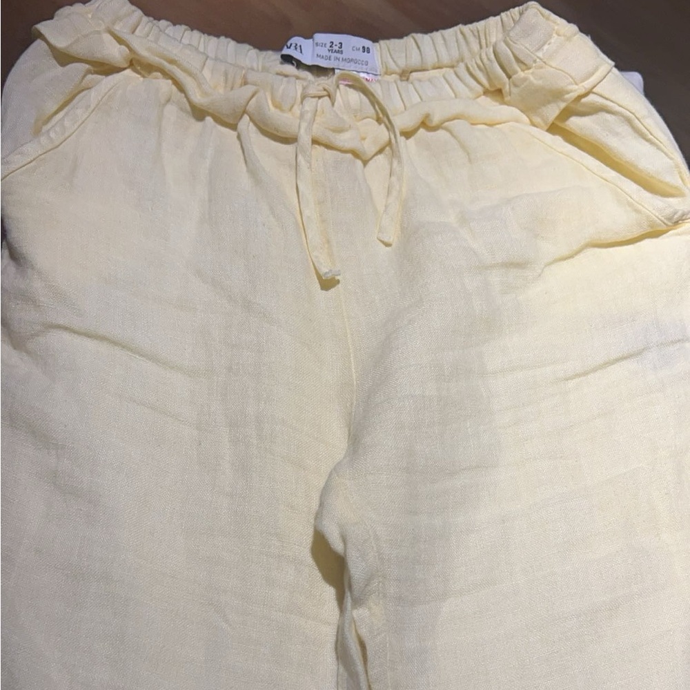 Zara Toddler Linen Pants